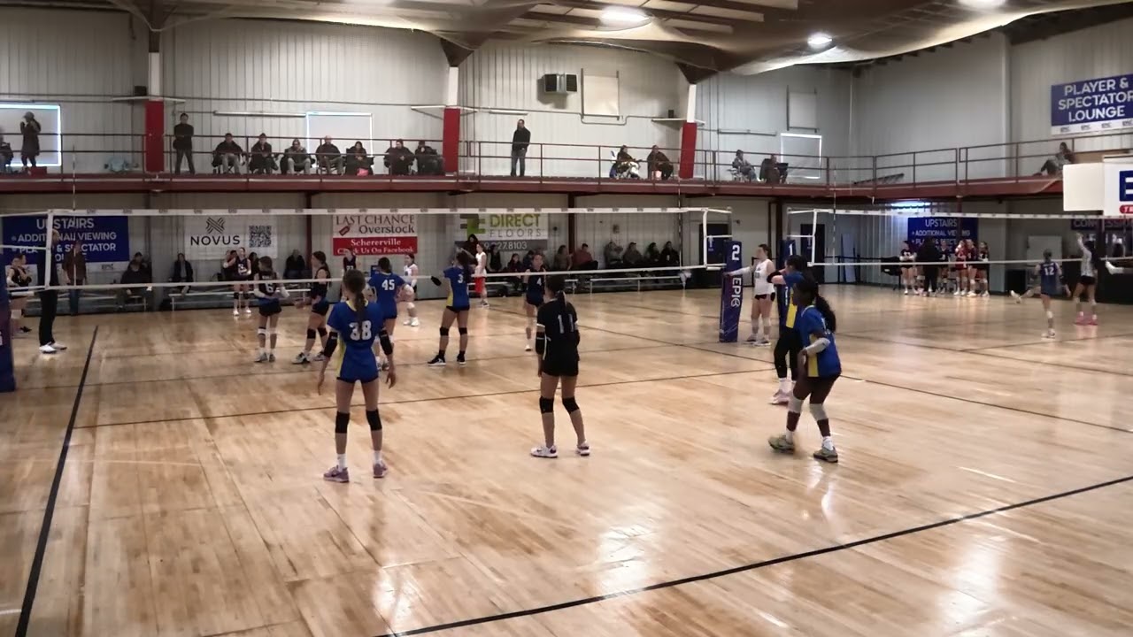 Midway Elite Black vs Attack Orange 1st set