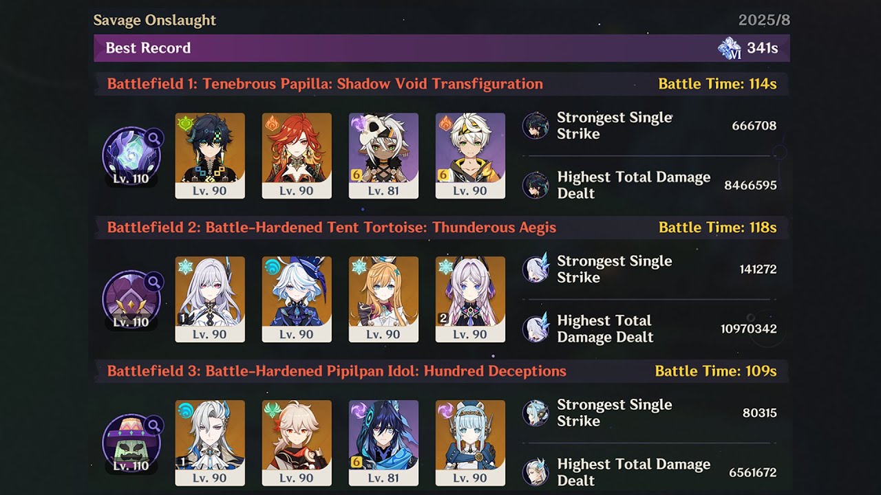 5.8 Stygian Onslaught Dire - C0R1 Kinich, C1R0 Skirk, C1R1 Neuvillette