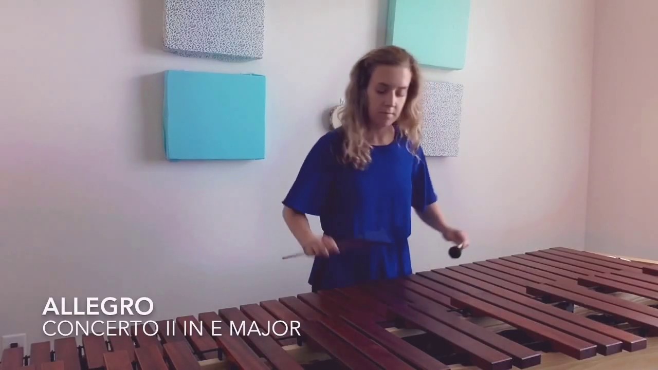 Allegro from Concerto II in E Major by J.S. Bach