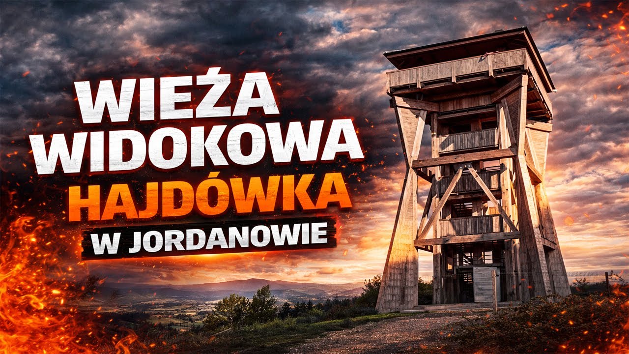 Wieża widokowa na Hajd&oacute;wce w Jordanowie. Dojazd nawet na Hondzie ST1300