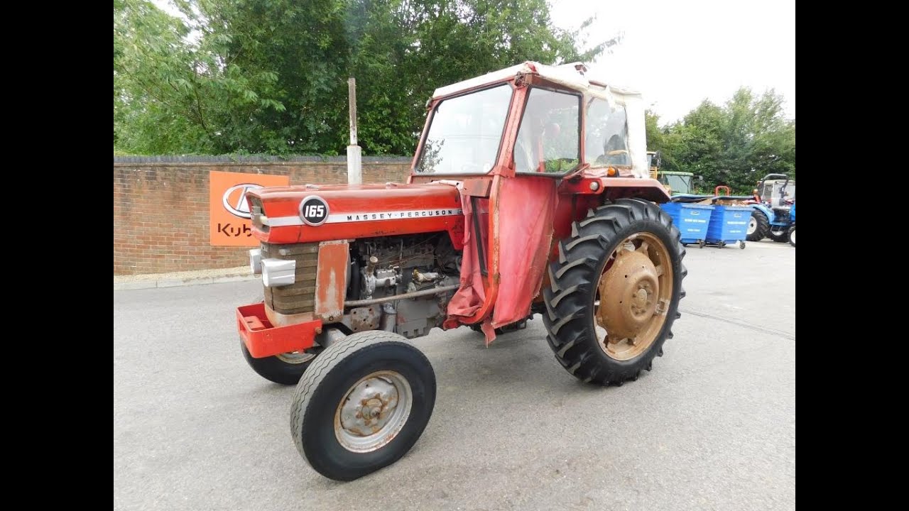 MASSEY FERGUSON 165 WITH FLEXI CAB
