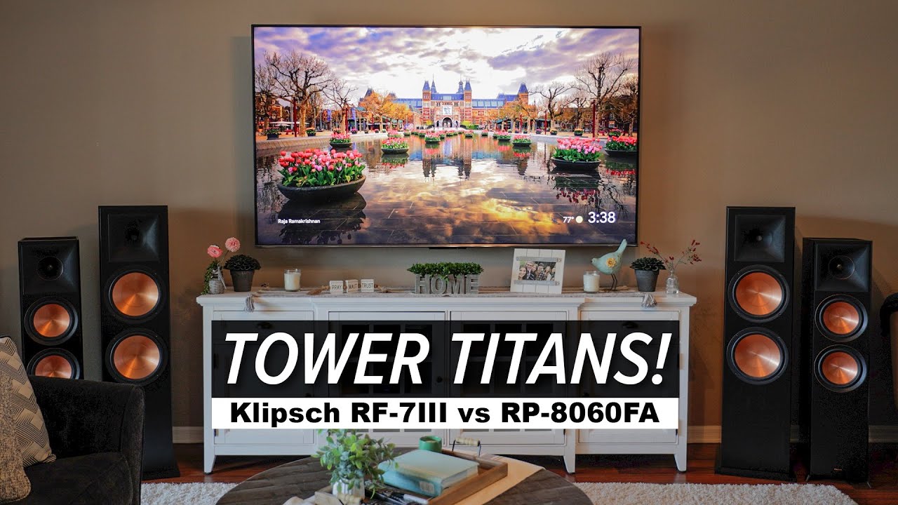 Что бы вы выбрали: колонки Klipsch RF-7 III или RP-8060FA?