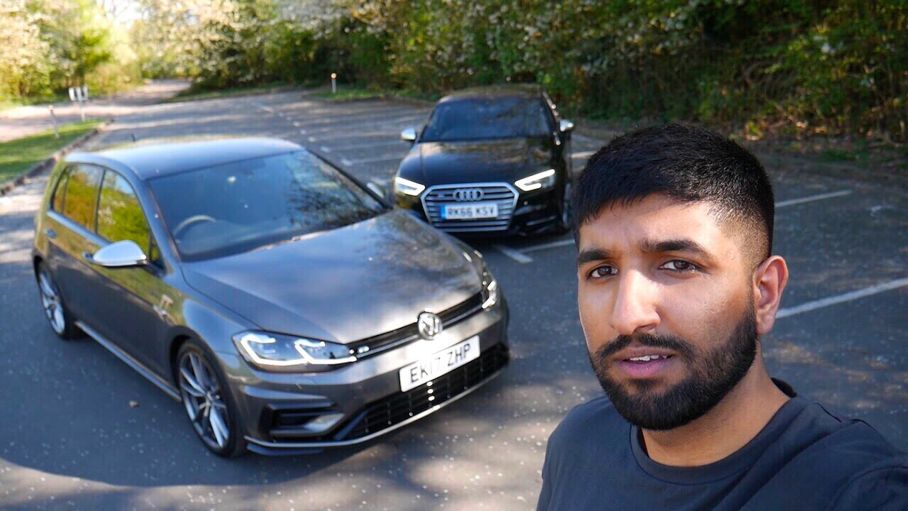 Comparing the 2018 VW Golf R Facelift to the 2017 Audi S3! (Exhaust Sound/Quick Drive)