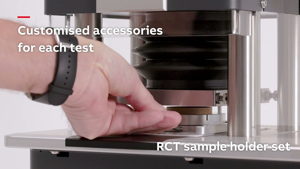Precise and repeatable compression measurements  | ABB L&W Crush Tester