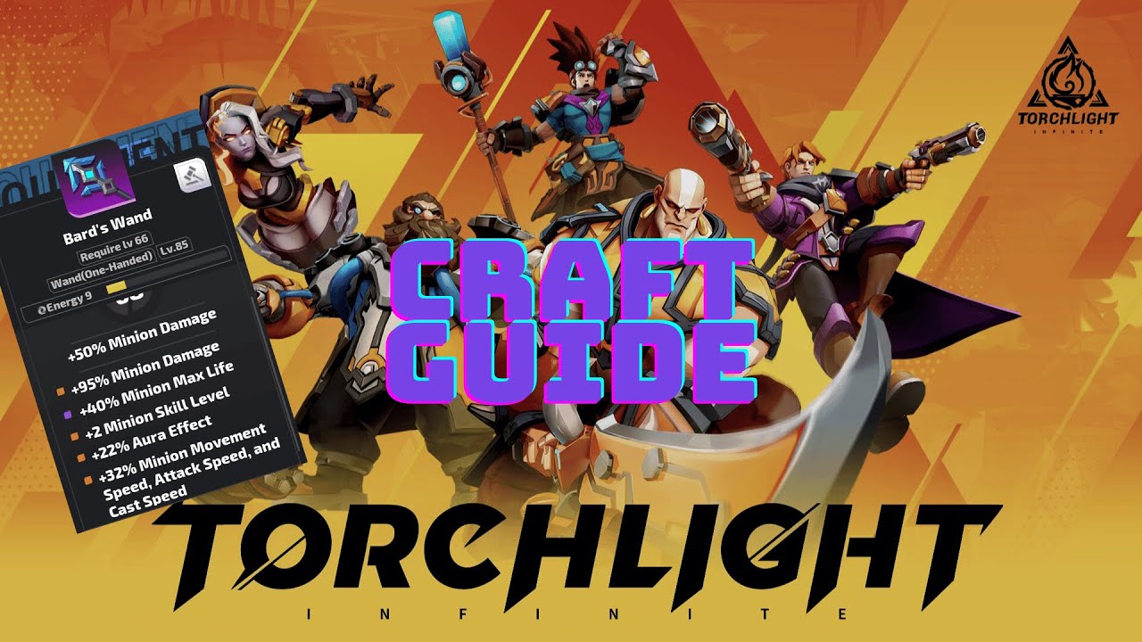 Torchlight Infinite Ultimate Craft Guide  [GER]