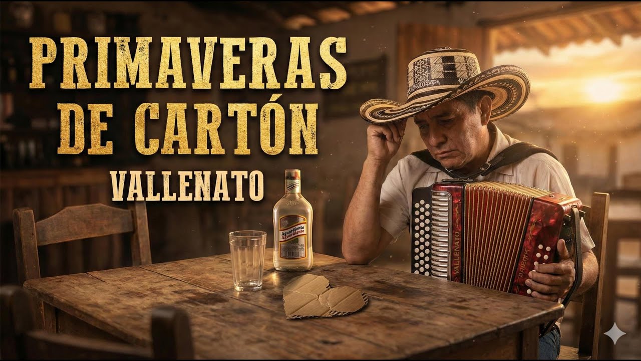 Primaveras de Cartón (Vallenato Romántico con Letra 2026) | Clásicos de Oro