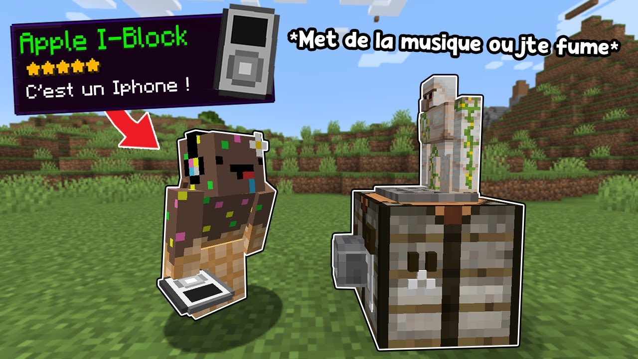J'ai ajouté des Craft Nul mais wtf sur Minecraft..