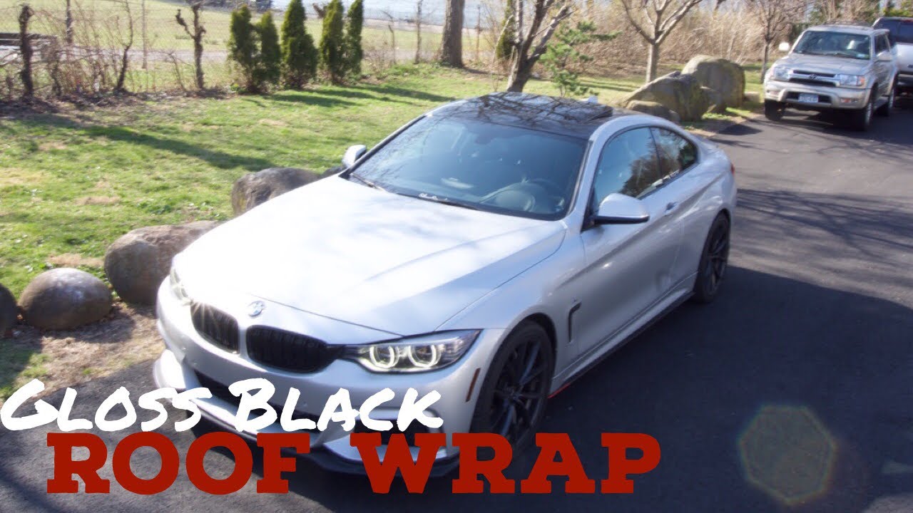 Wrapped My BMW 435i Gloss BLACK