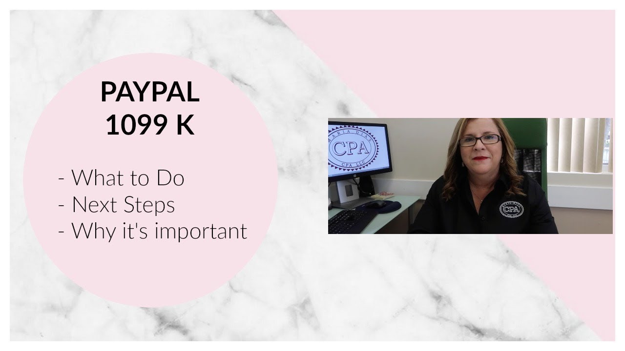 PAYPAL 1099K | Featuring Maria Diaz CPA
