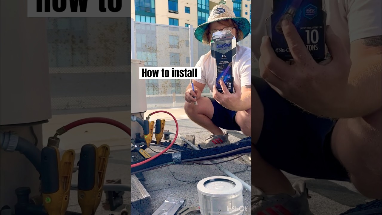 How to install EasySeal Ultimate refrigerant leak sealant