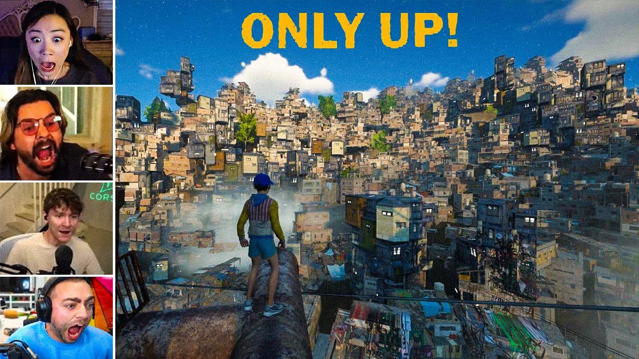 Streamers Rage While Playing Only Up!, Compilation Part 1 (RAGE Compilation)
