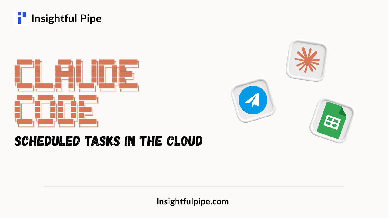 Claude Just Made Automation 10x Easier (Scheduled Tasks on the Web)