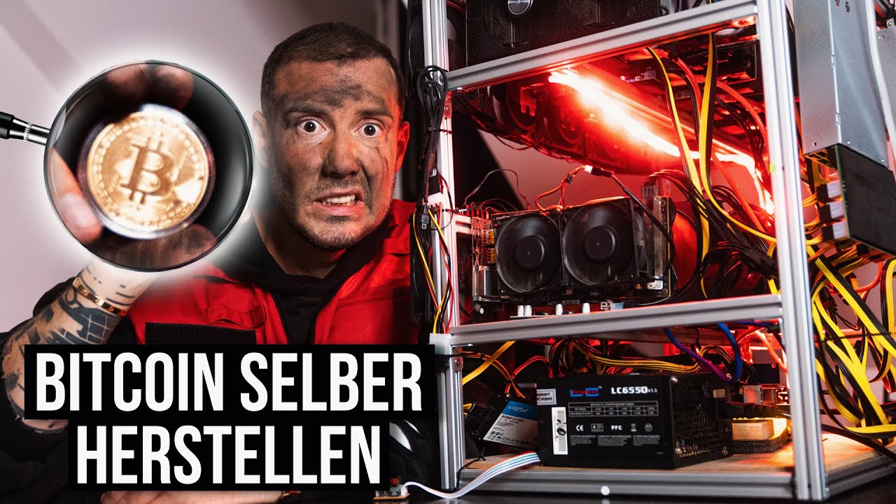 Das Bitcoin Mining-Rig Selbstexperiment - 0-100.000€ Challenge