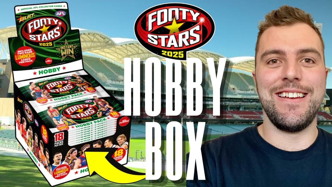 Select AFL Footy Stars 2025 HOBBY Booster Box Opening!