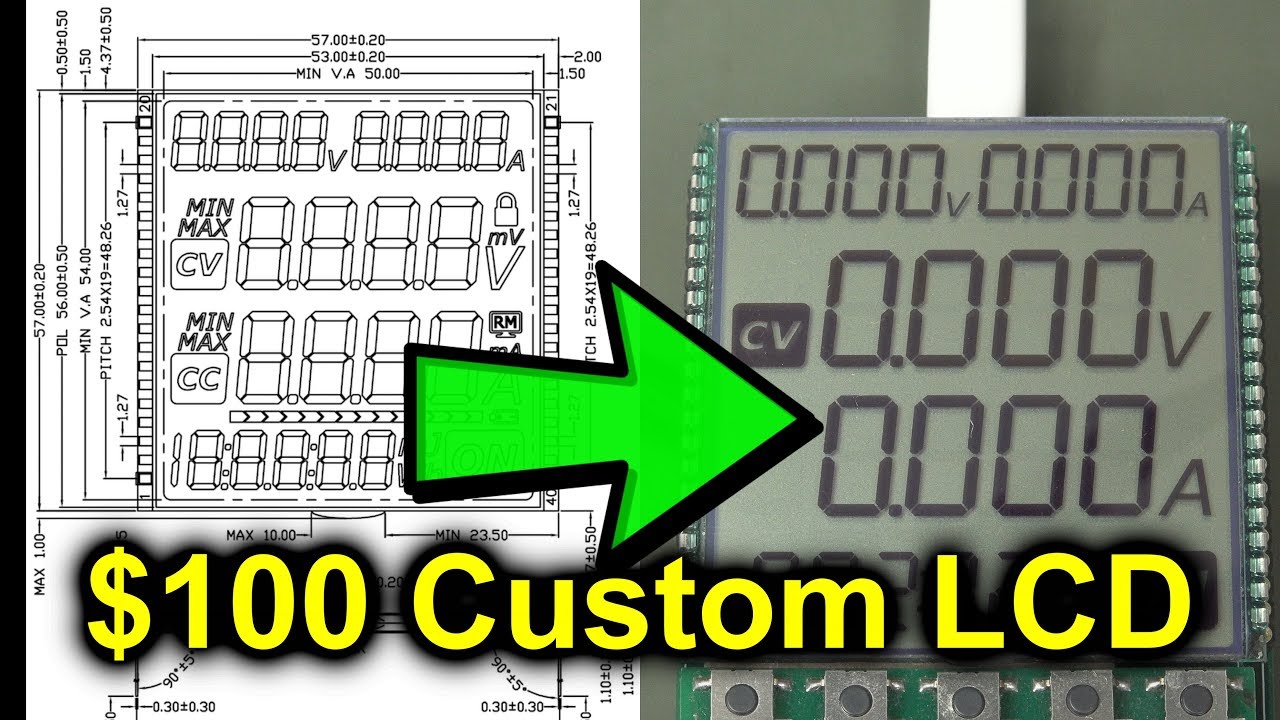 EEVblog #1105 - $100 Custom LCD Design - Part 3 (µSupply Part 18)