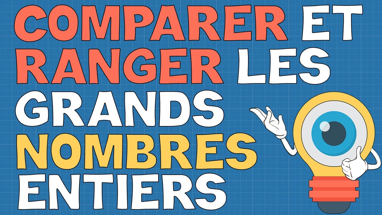 Comparer et ranger les grands nombres entiers