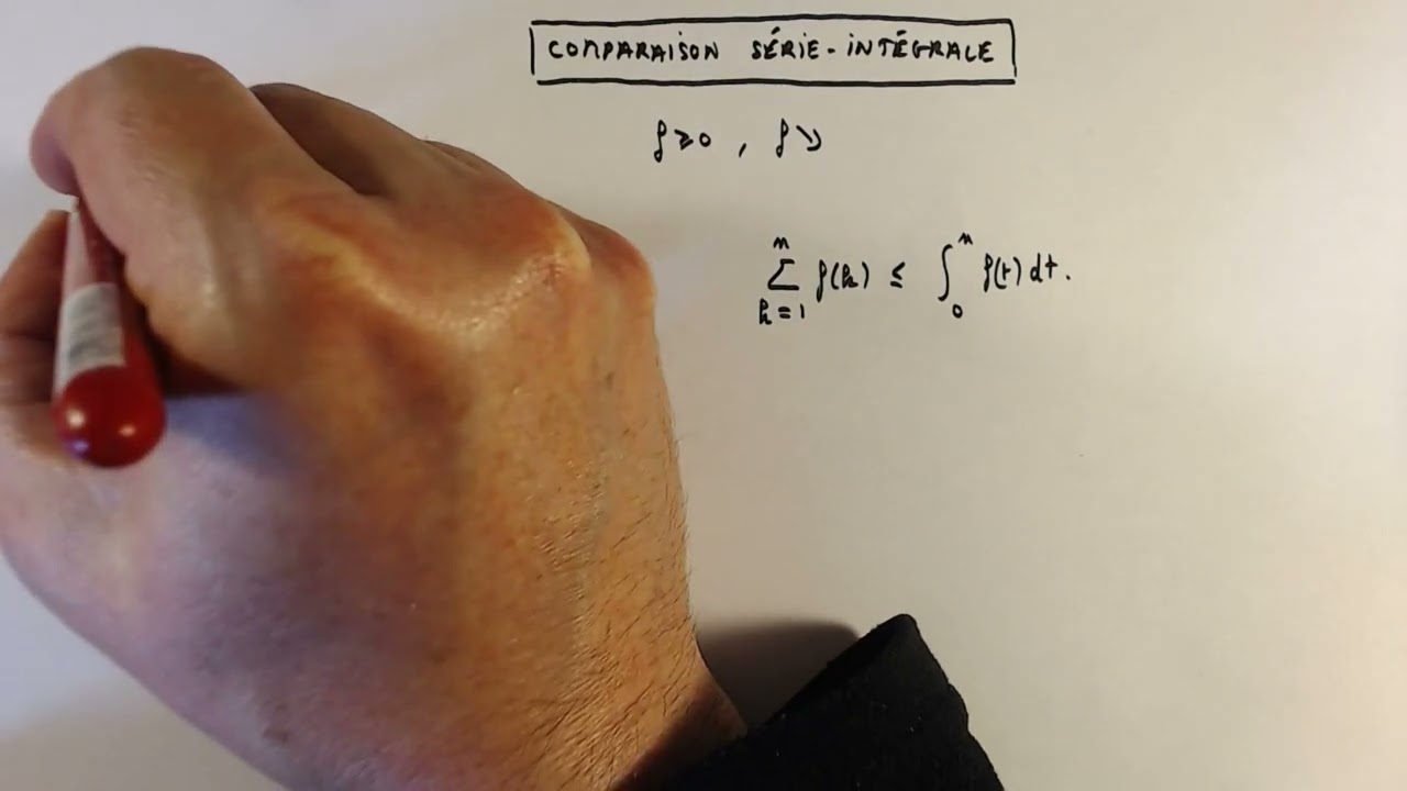 05. Comparaison série-intégrale, série de Riemann