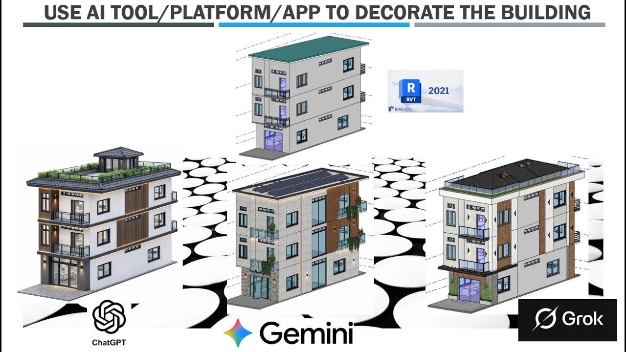 USE AI TOOL TO DECORATE THE BUILDING #cambodia #architecture #civilengineering #home #building #ai