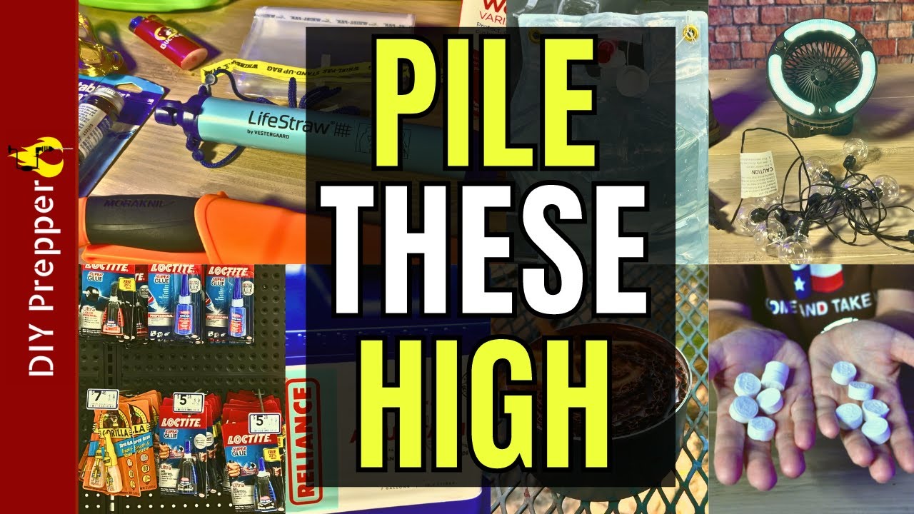 30 Items You NEED To Stockpile