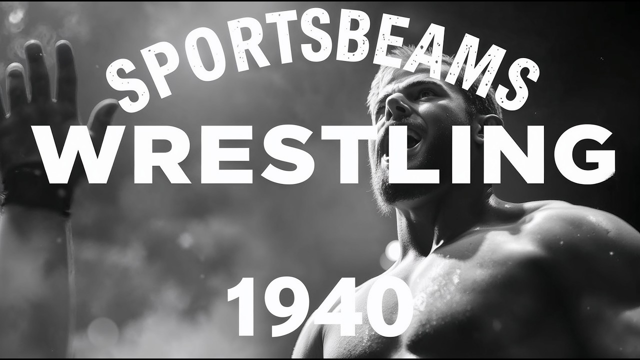 Sportsbeams: Wrestling Match (1940) ⚡🤼‍♂️ | Vintage Wrestling Action
