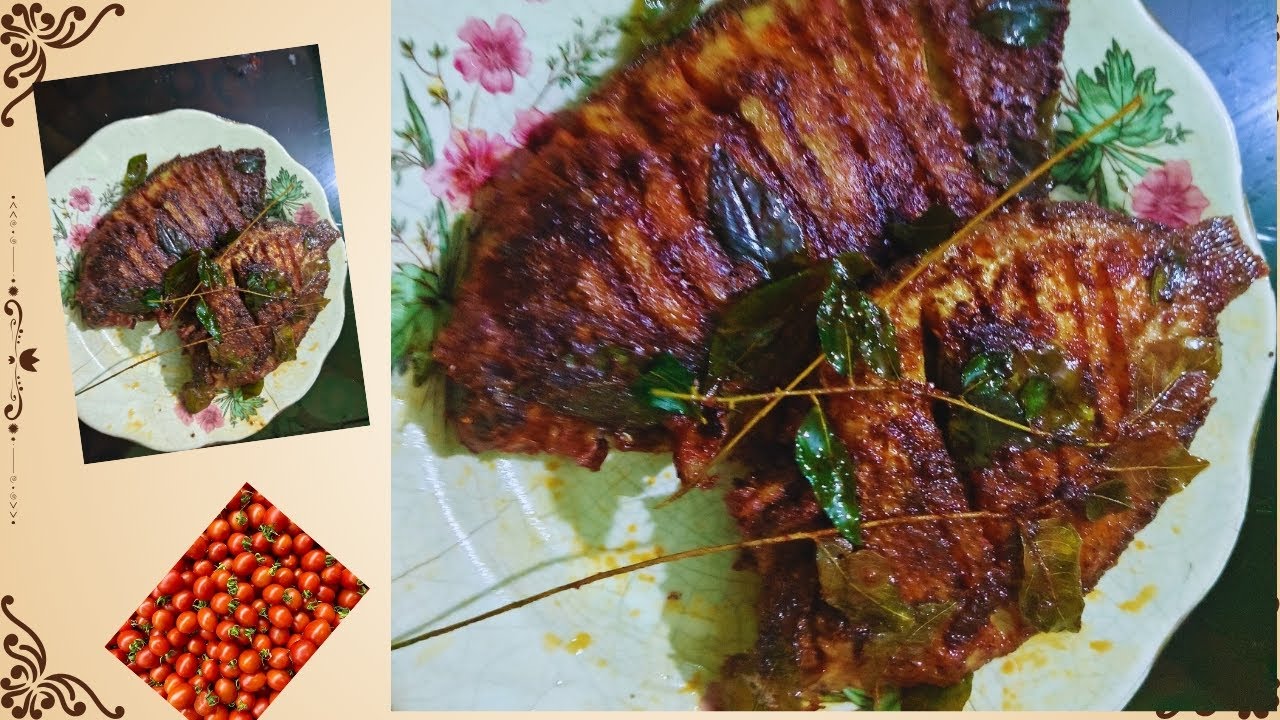 കരിമീൻ വറുത്തത് I Karimeen Fry#fishrecipe #keralastyle #easyrecipe #villagecooking 