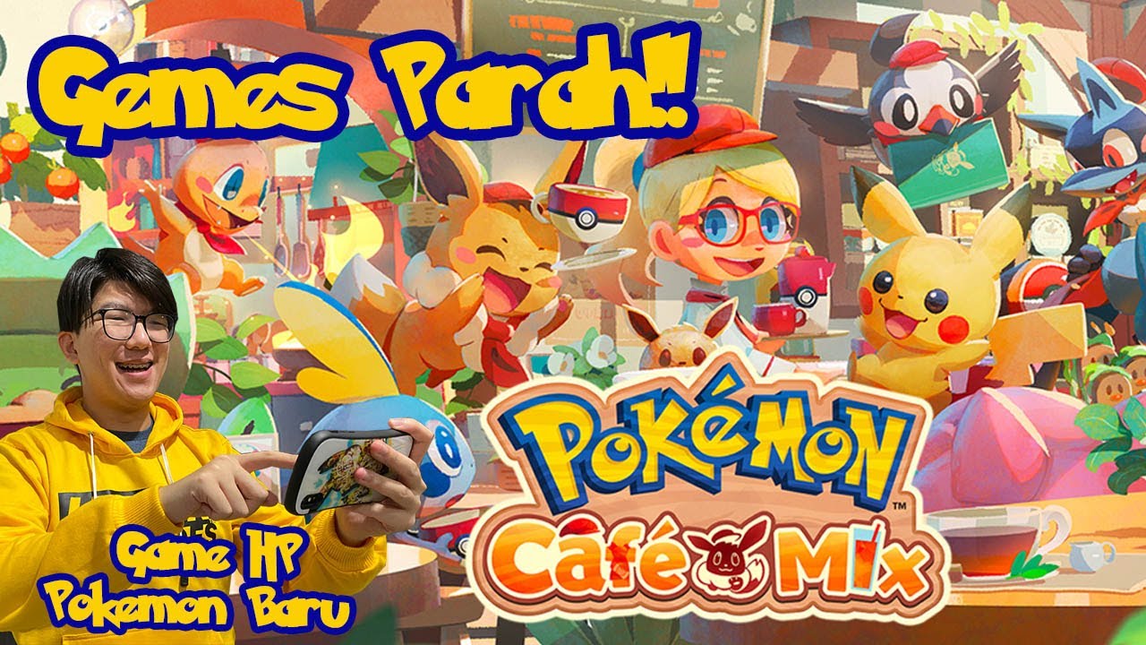 GEMES PARAH! Game HP Pokemon yang Baru! Pokemon Cafe Mix