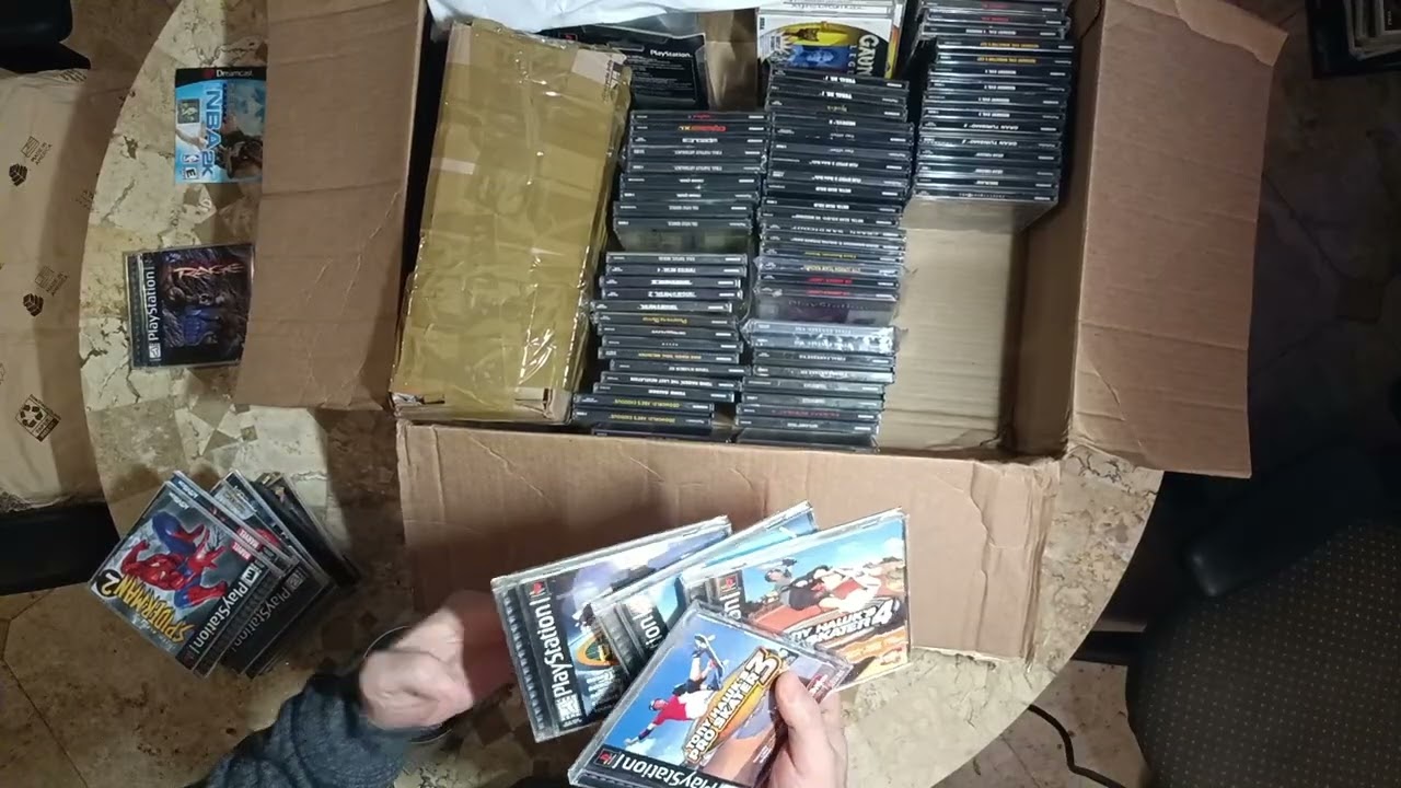 Collecting is cheap!  What $400 got me for PS1 -- eBay Unboxing 🎁