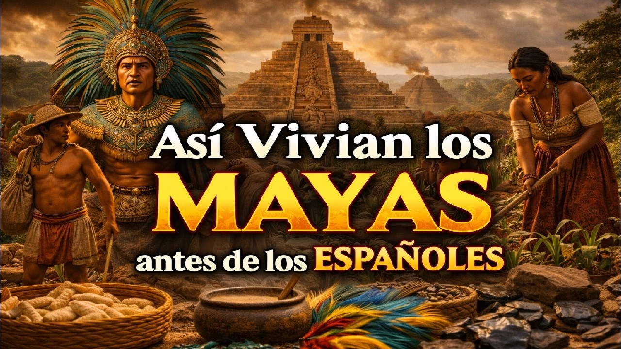 As&iacute; Viv&iacute;an los Mayas Antes de la Llegada de los Espa&ntilde;oles (La Historia Real)
