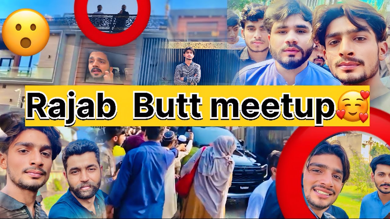 Rajab butt meet up😍￼ Gully K Samna accident Hogan🥰
