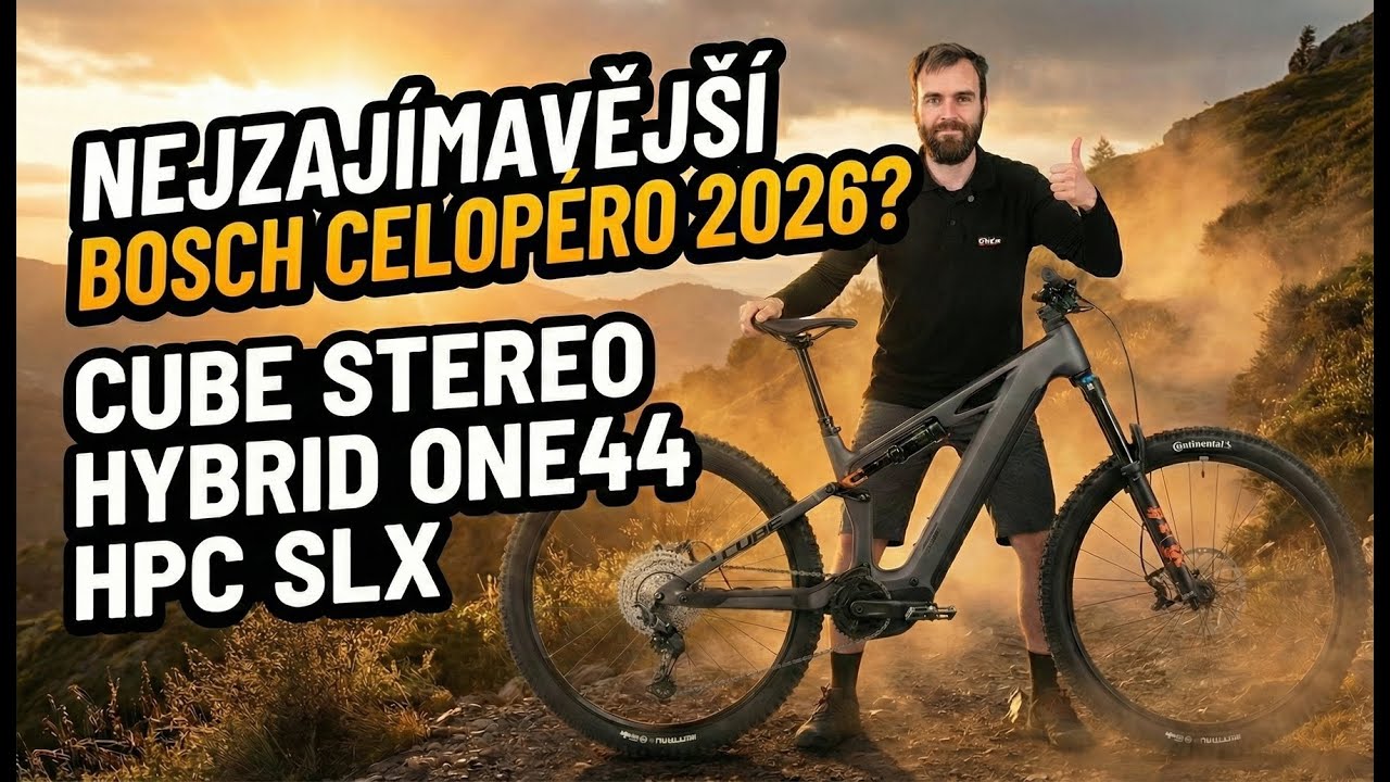 CUBE STEREO HYBRID ONE44 HPC SLX 2026 | GIVE.cz - největší prodejna elektrokol v Praze