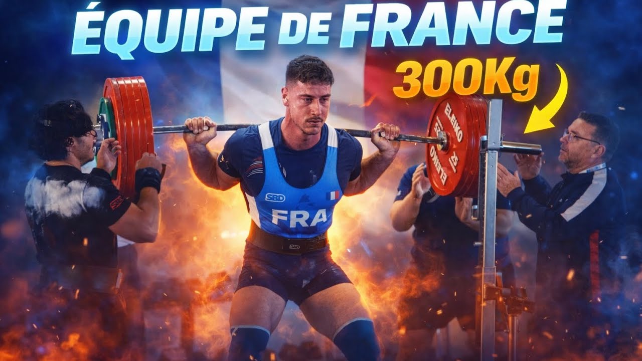 24H en stage avec l’ÉQUIPE DE FRANCE de POWERLIFTING 🇫🇷 
