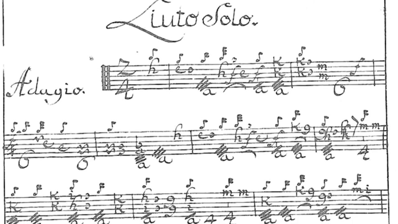 Karl Kohaut - Sonata à Liuto Solo in D Major