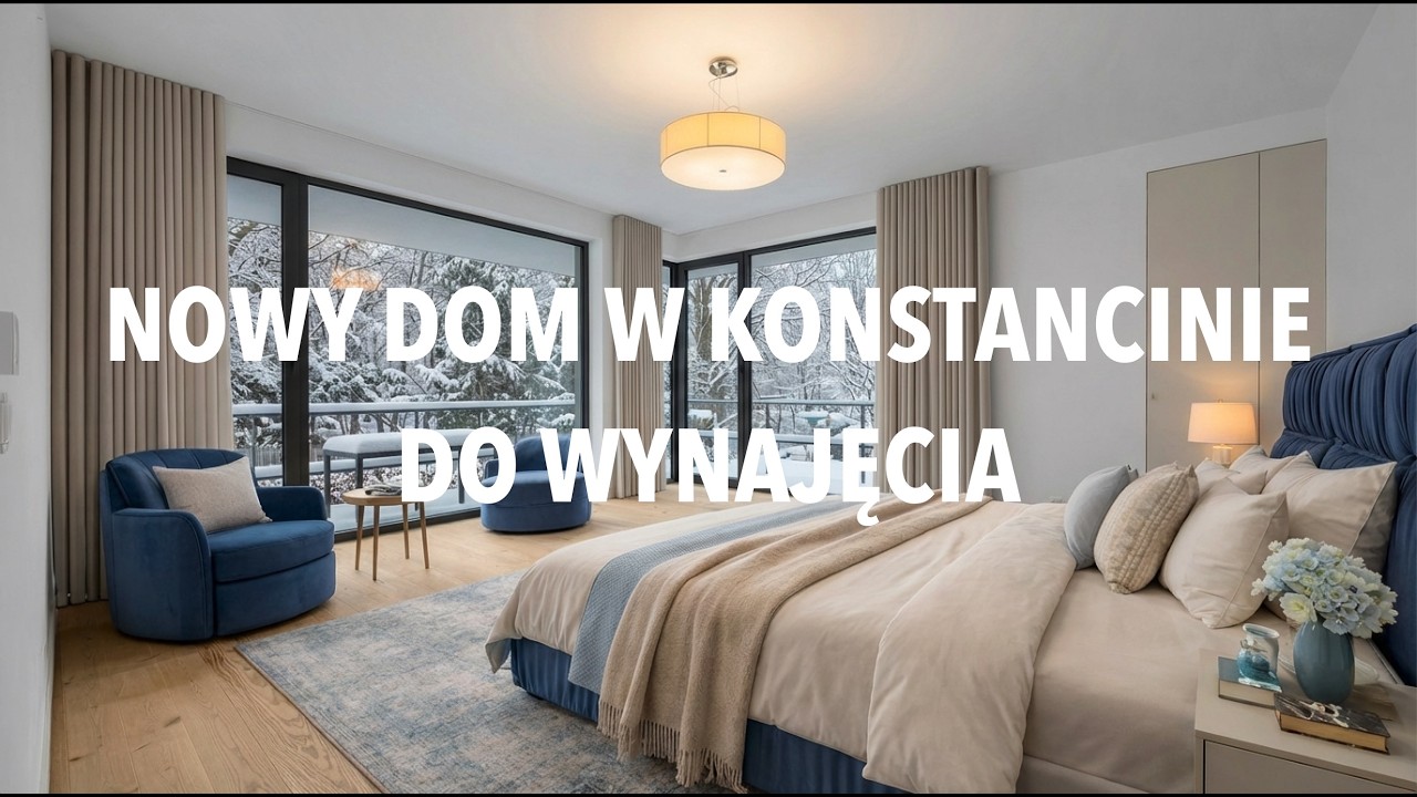 NOWY  DOM W KONSTANCINIE DO WYNAJĘCIA