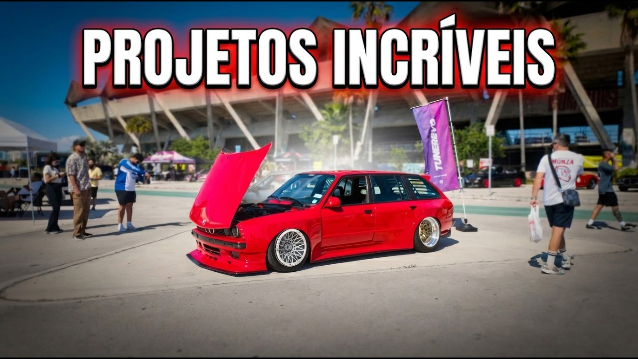 Encontro de carros em MIAMI
