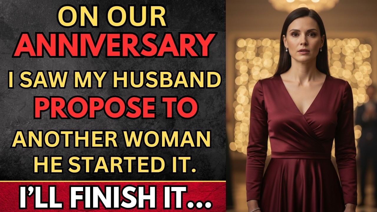 On Our Anniversary, I Watched My Husband Propose to Another Woman — I Walked Away and Swore Revenge
