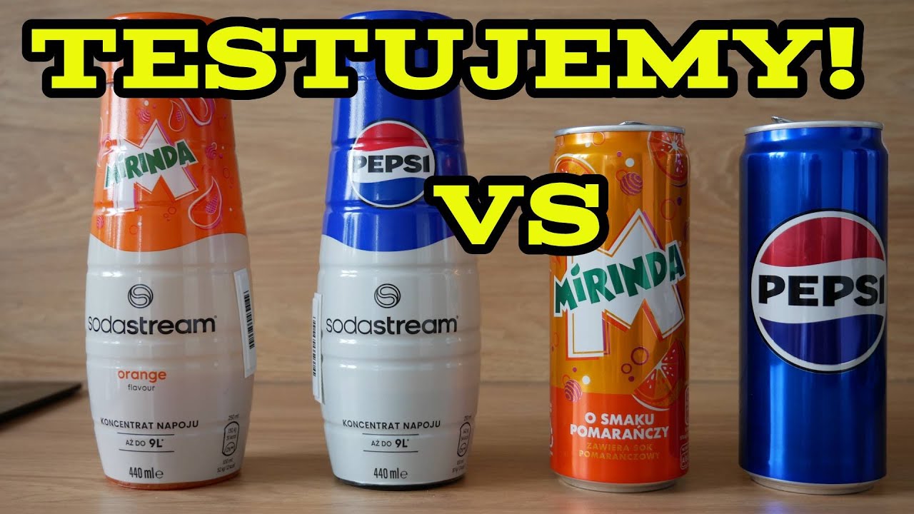 Domowa Mirinda i Pepsi. Czy Warto ??? SODA STREAM Testujemy! #40