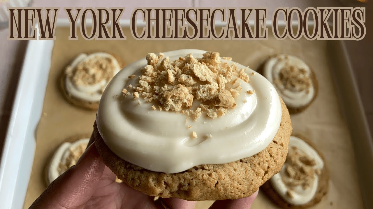 New York Cheesecake Cookies ♡ Bake With Me