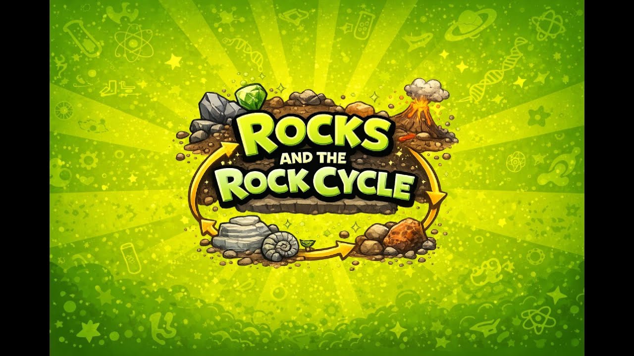 Rocks & the Rock Cycle! | Fun Science for Kids