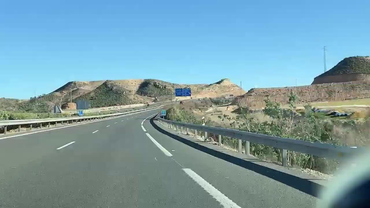 Driving from Madrid to Vera Spain (Live) | Roads4You