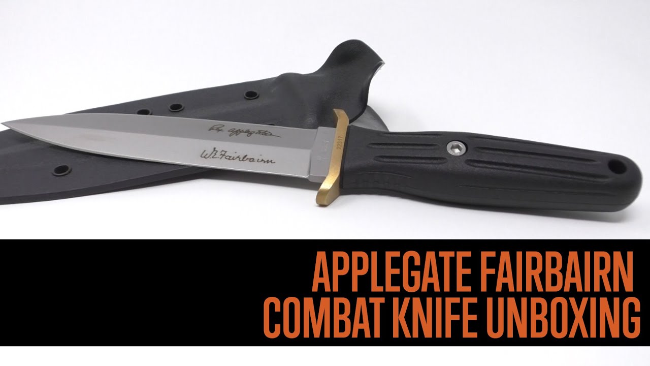 BOKER APPLEGATE FAIRBAIRN KNIFE REVIEW UNBOXING [2019]