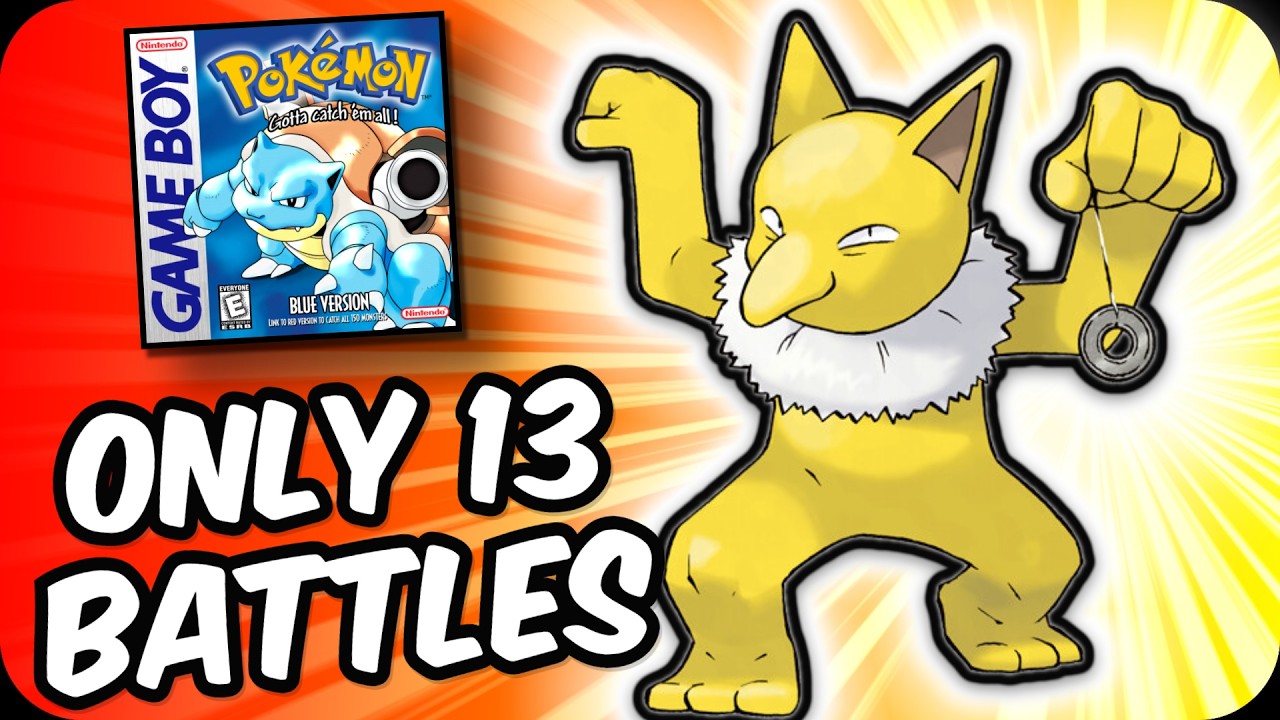 Сможет ли Hypno пройти Pok&eacute;mon Red/Blue всего за 13 битв?