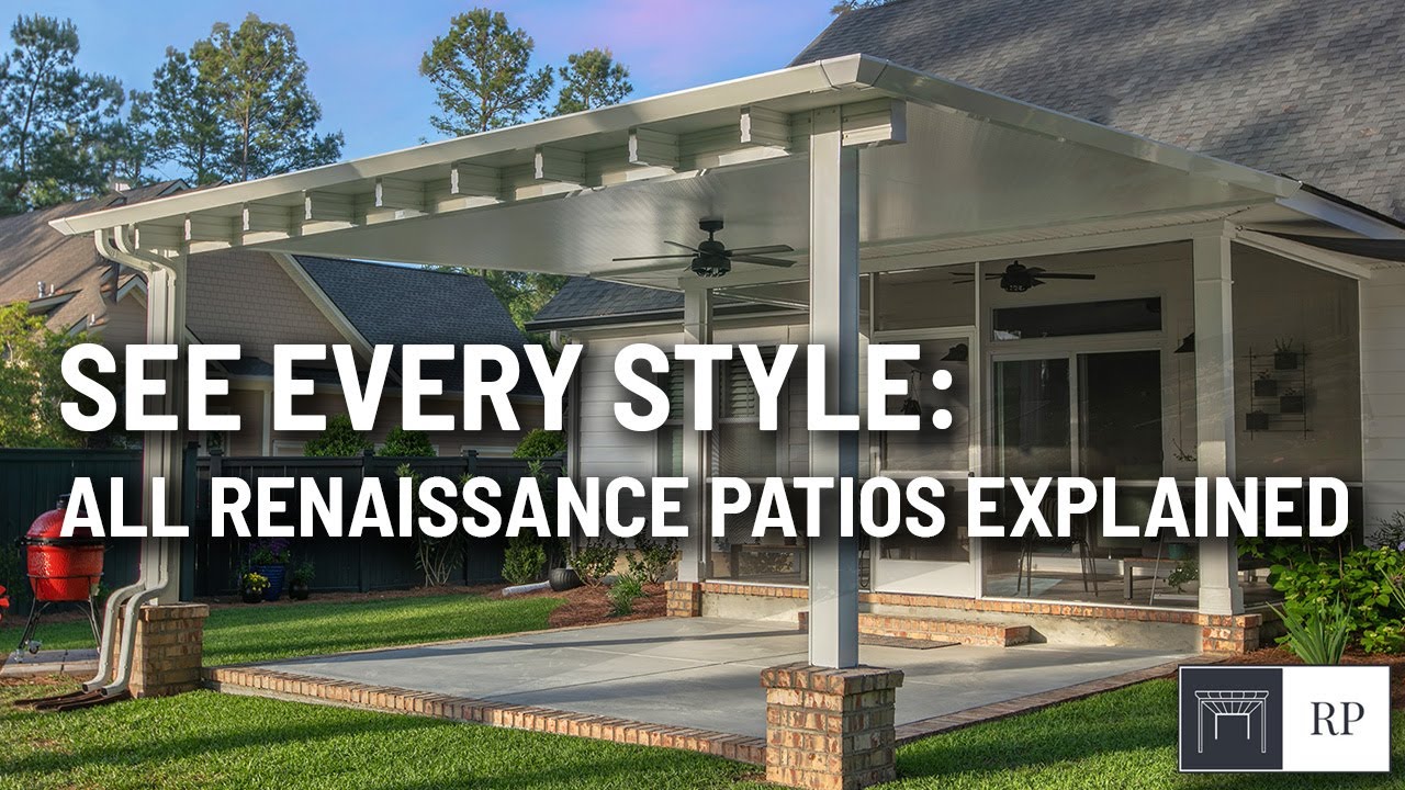 All Renaissance Patio Products Explained | Patio Covers, Pergolas, Screen Rooms & Sunrooms