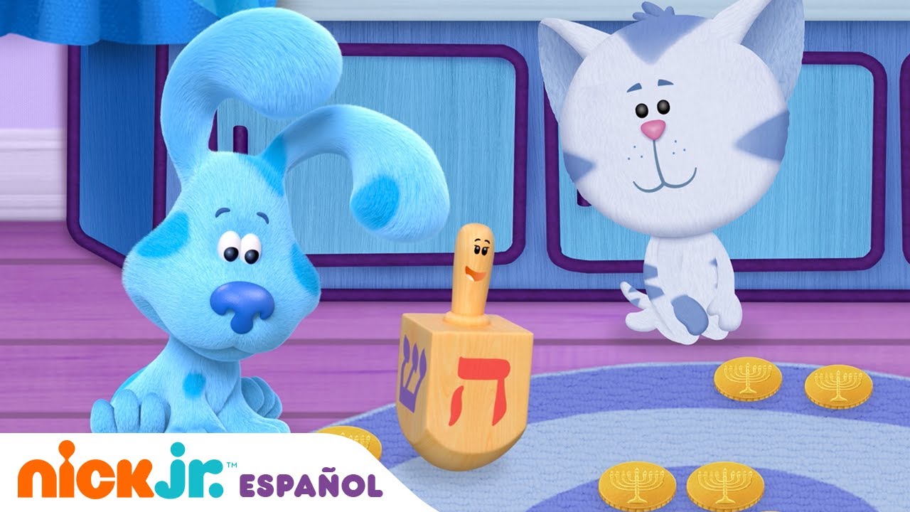 Las pistas de Blue y tú | ¡Celebra Hanukkah con Blue! | Nick Jr. en Español