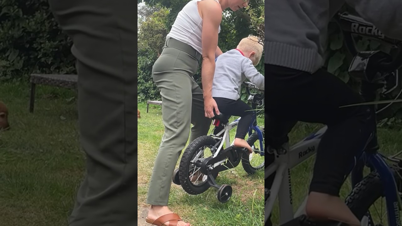 🚲НАУЧИТЕ МАЛЫША КАТАТЬСЯ НА ВЕЛОСИПЕДЕ: вращение педалей, рулевое управление и многое другое