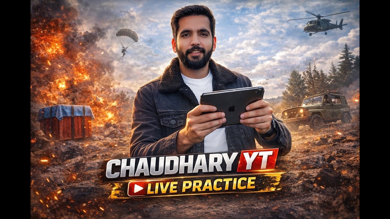 🔴 PUBG LIVE | Mr Chaudhary in Action | MrClan Squad Rush.