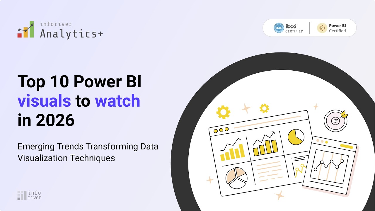 Топ-10 визуализаций Power BI на 2026 год | Продвинутые идеи дизайна дашбордов