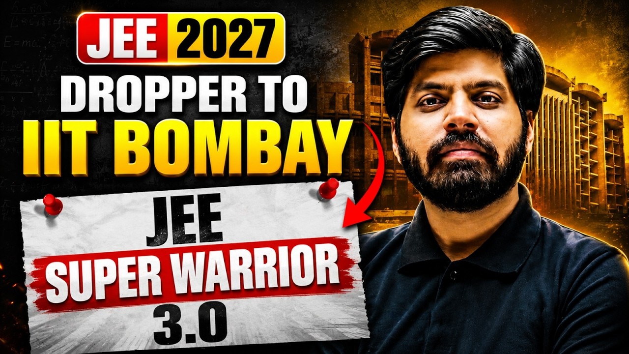 JEE Dropper 2027 : India's Highest Selection Batch 🔥| Get IIT Bombay in Drop Year | eSaral