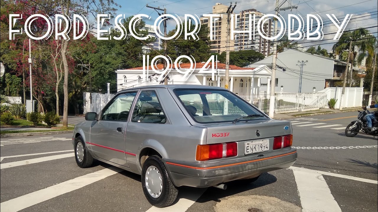 1994 - Ford ESCORT HOBBY ÚNICO DONO #fordescort #escort #ford #selectoldbr 