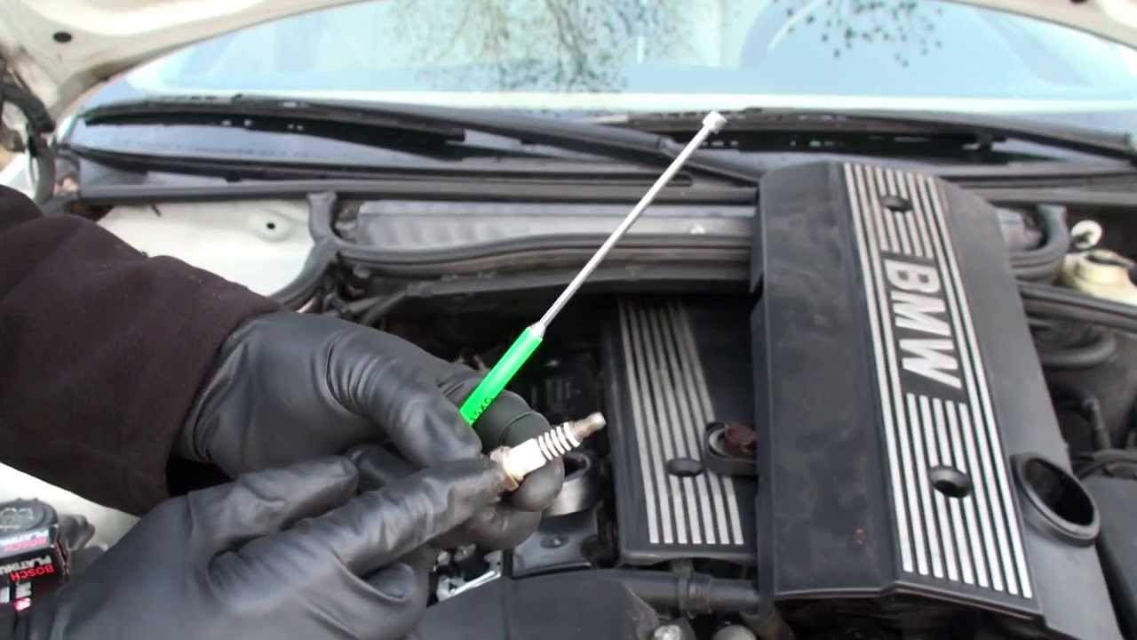 BMW 3 series spark plug or coil change simple and easy