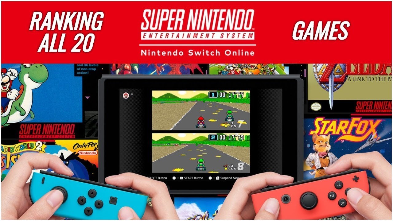 Ranking ALL 20 SNES Games on Switch